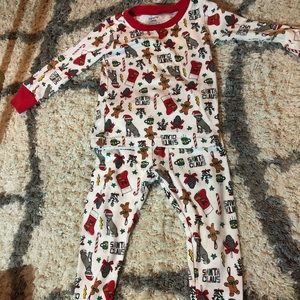 Christmas pajamas for boy or girl 18m